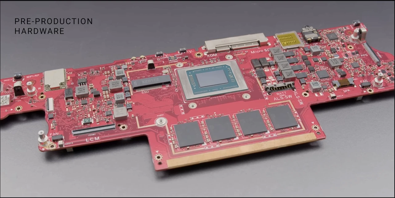ROG Ally PCB