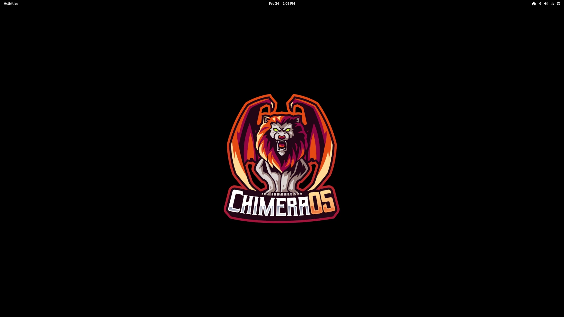ChimeraOS desktop