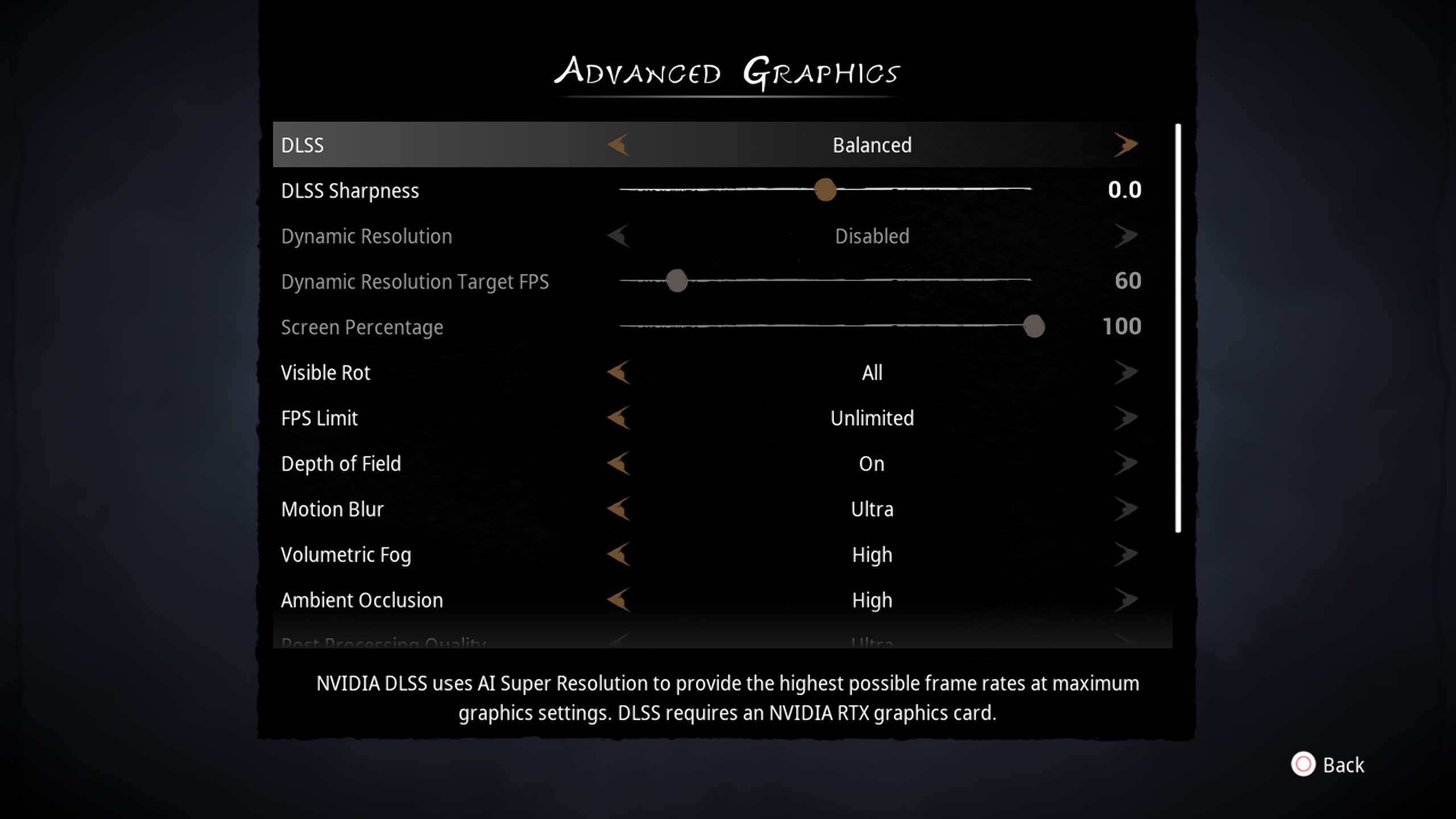 No option for DLSS on Kena