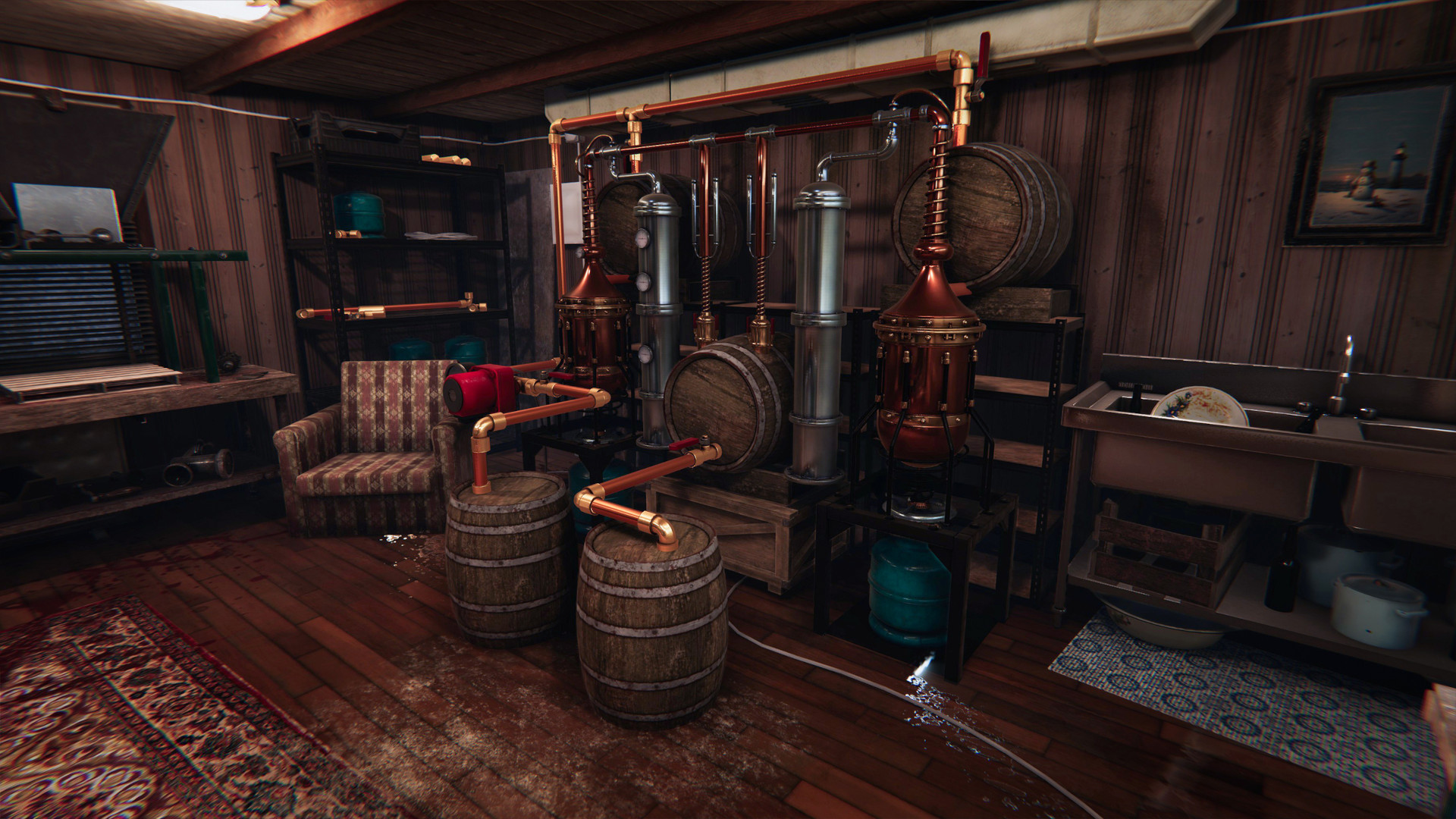 Booze Masters – distillation unit