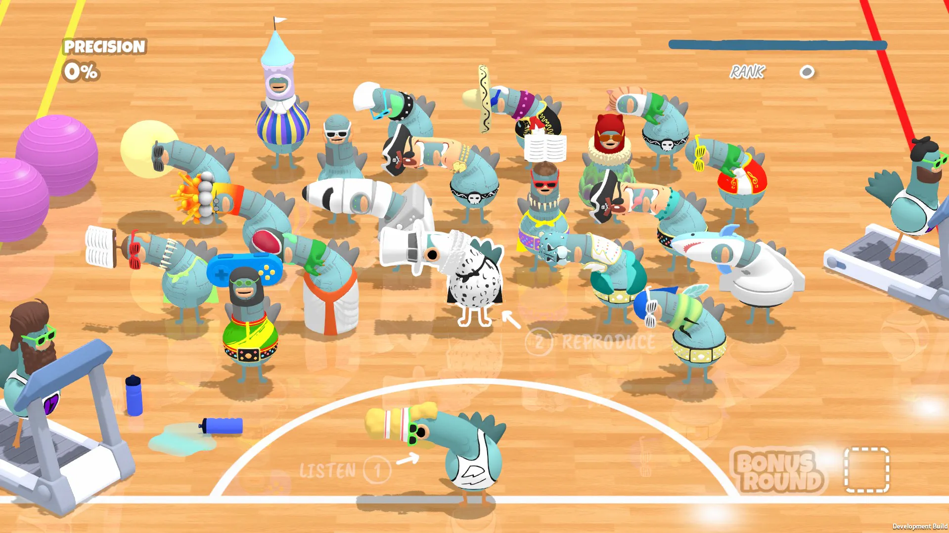 Headbangers - Fitness mini game