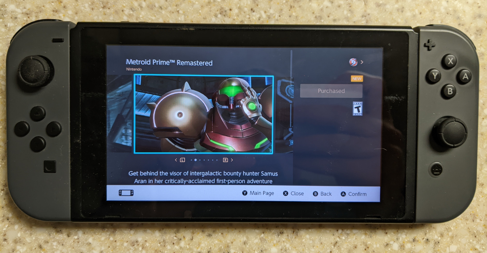 MPR proof of purchase on eShop