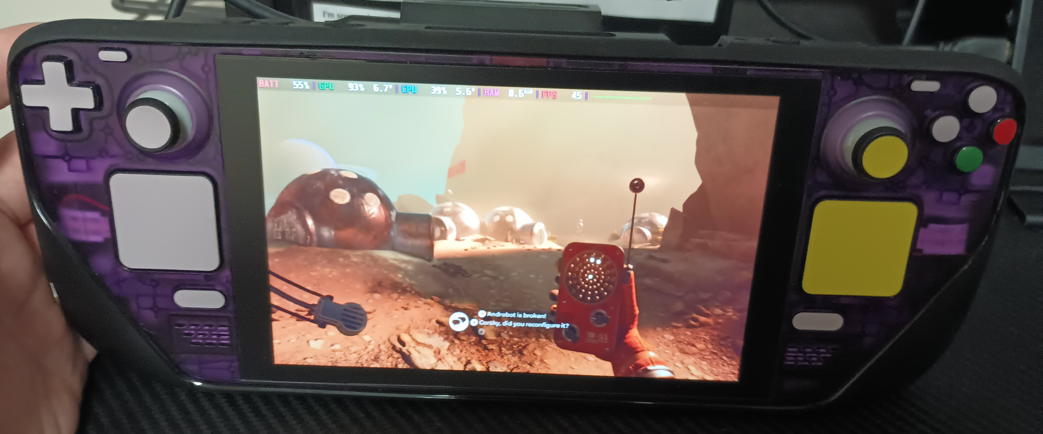 The Invincible, epic settings at native resolution on Deck