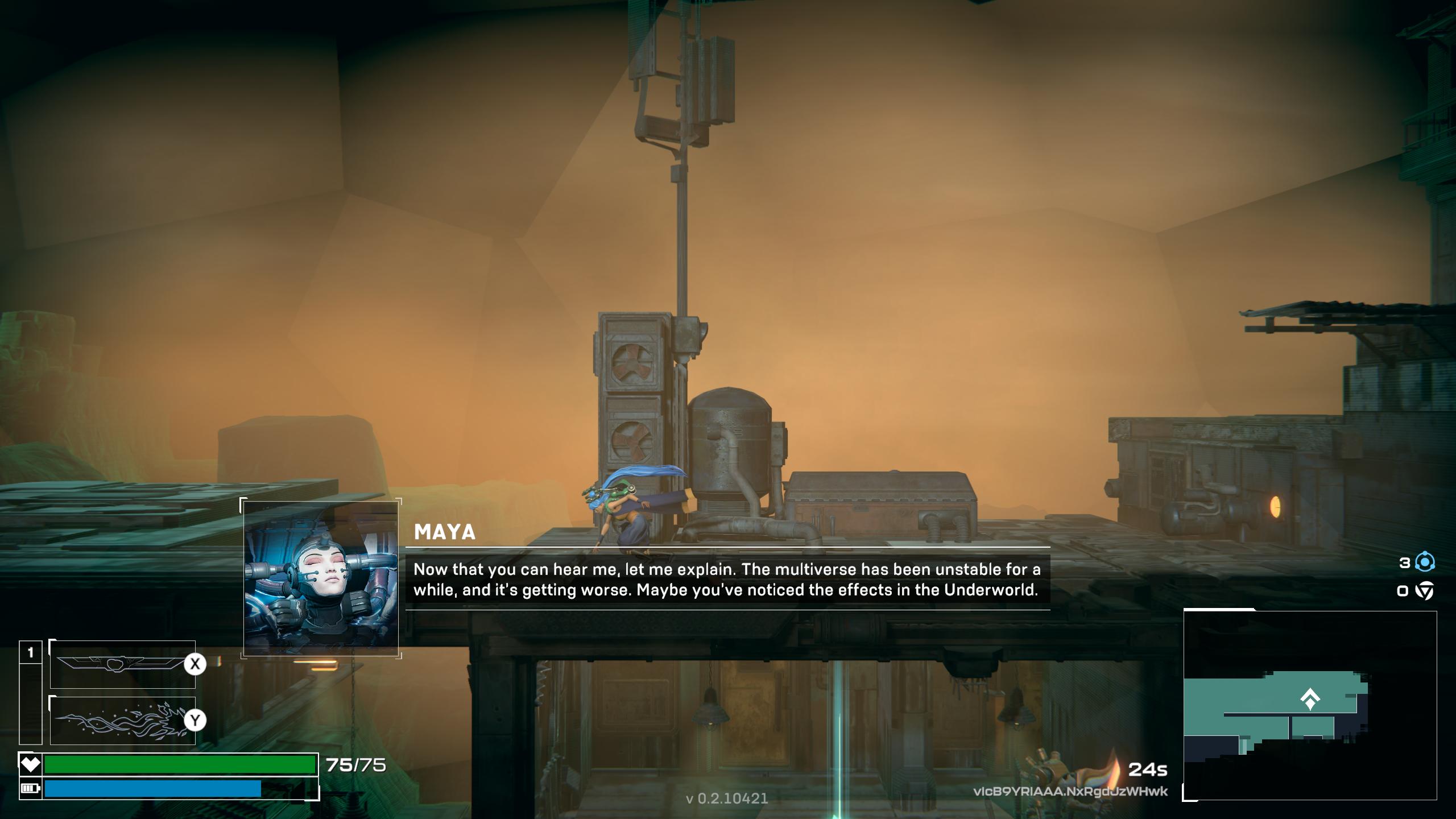 In-game character interaction