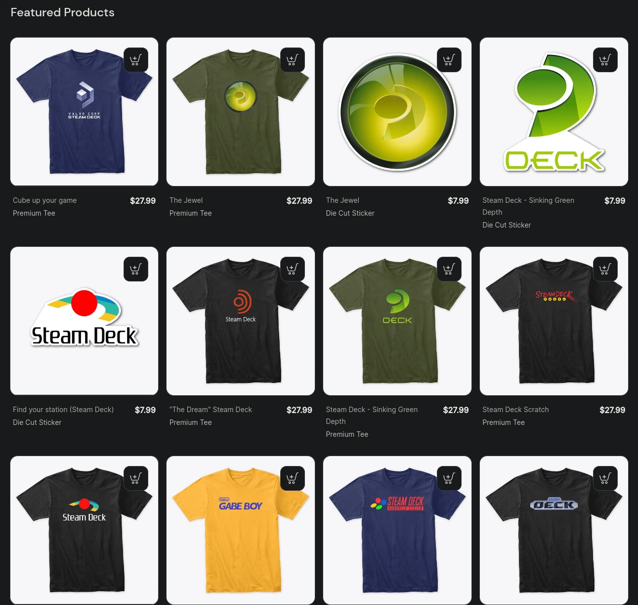 Cover Image Fancy Yourself Some Steam Deck Merch? Gardiner Bryant Has You Covered