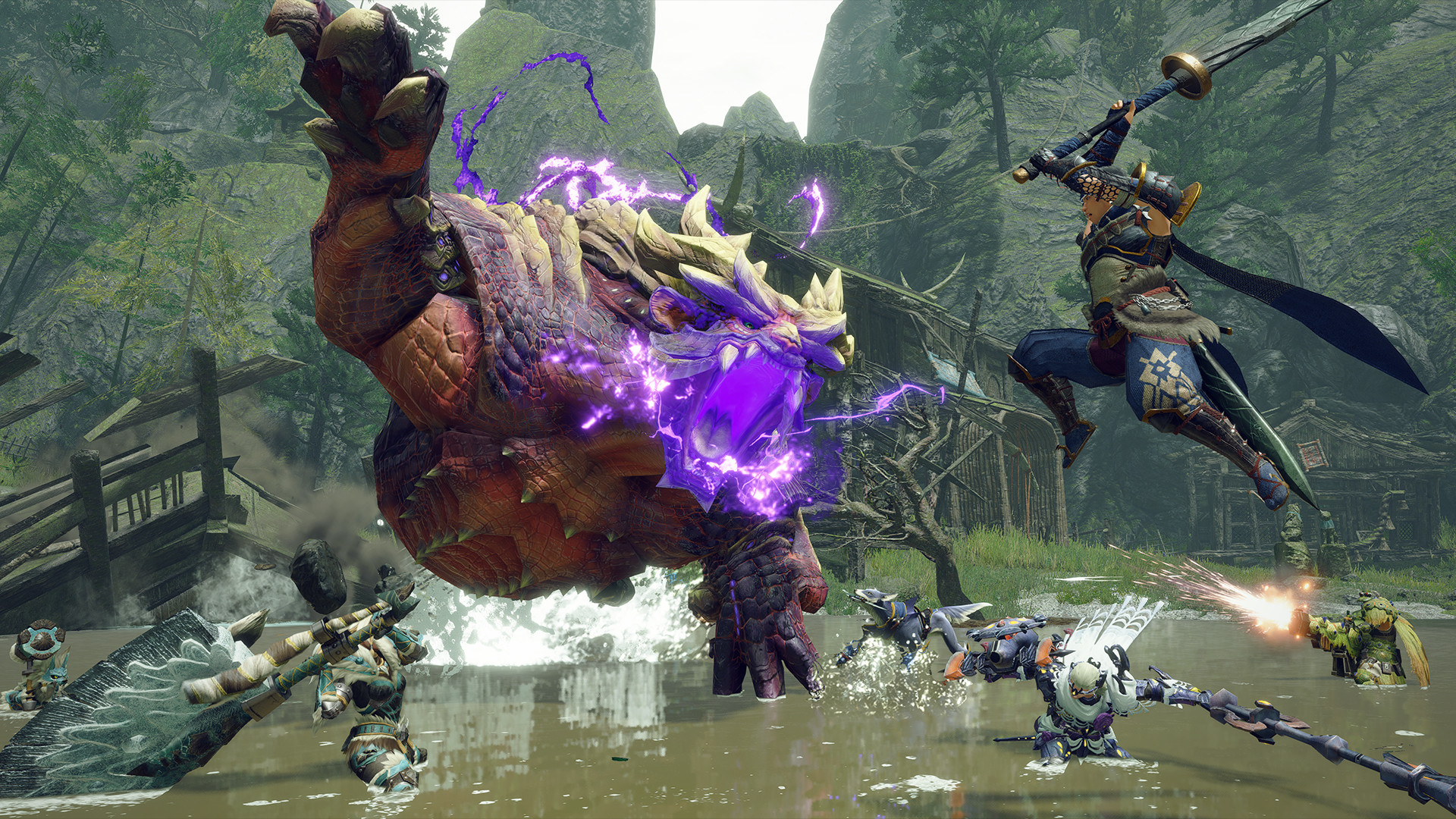 Cover Image GE-Proton8-2 Fixes Monster Hunter Rise, Shatterline, Conception Plus