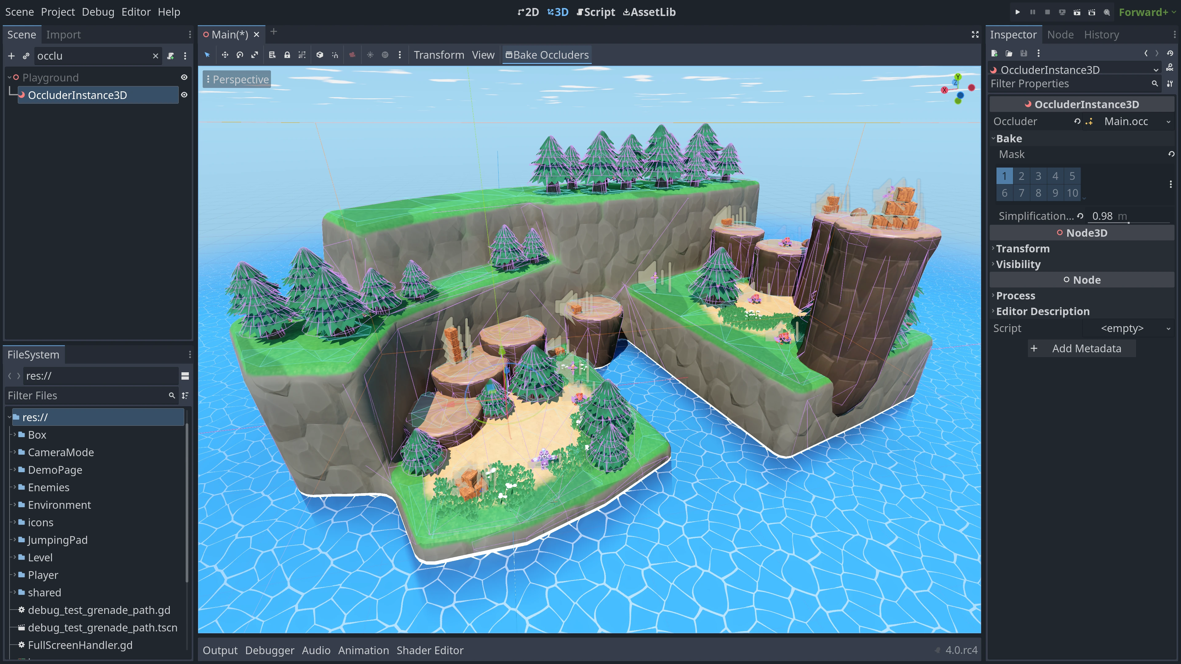 Godot 4.0 editor