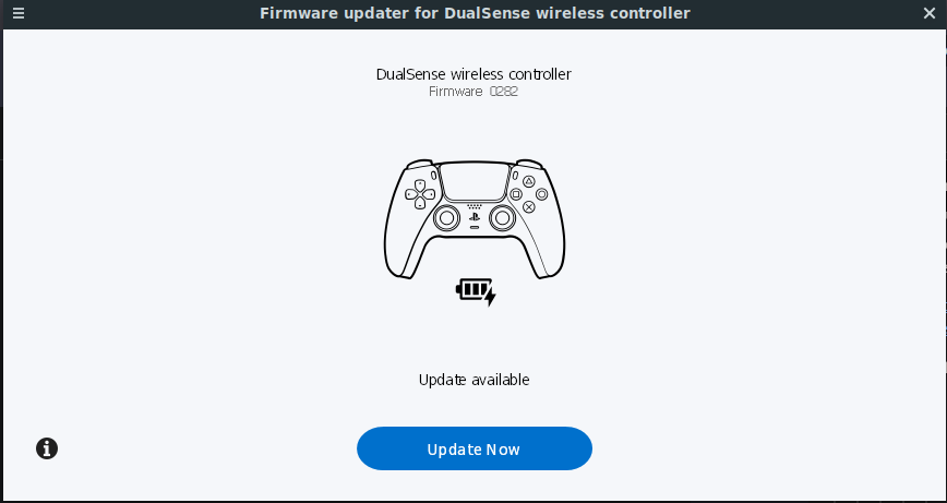 FW Updater new update available
