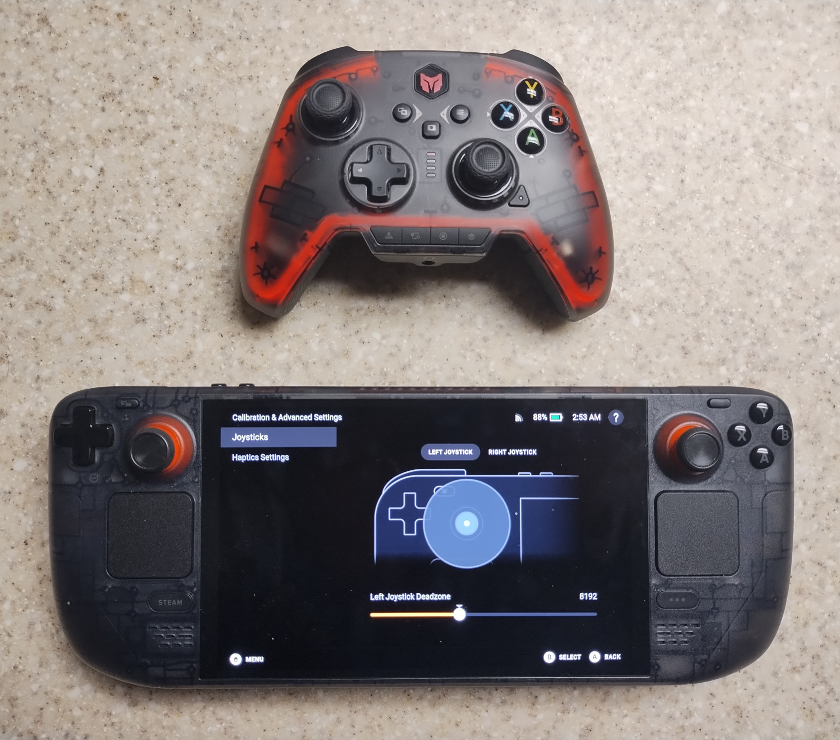 Gyro not getting picked up in Steam in Switch mode