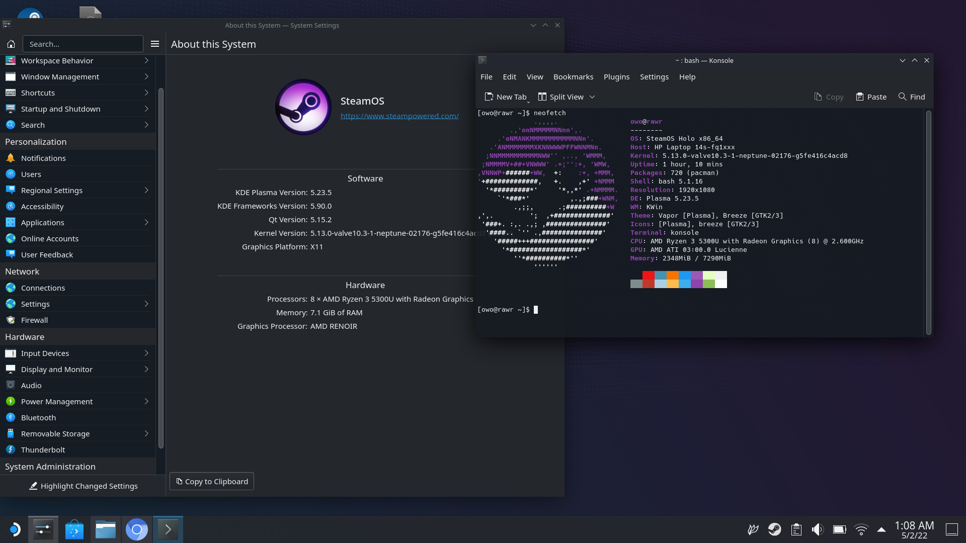 HoloISO - An Unofficial SteamOS 3 Image