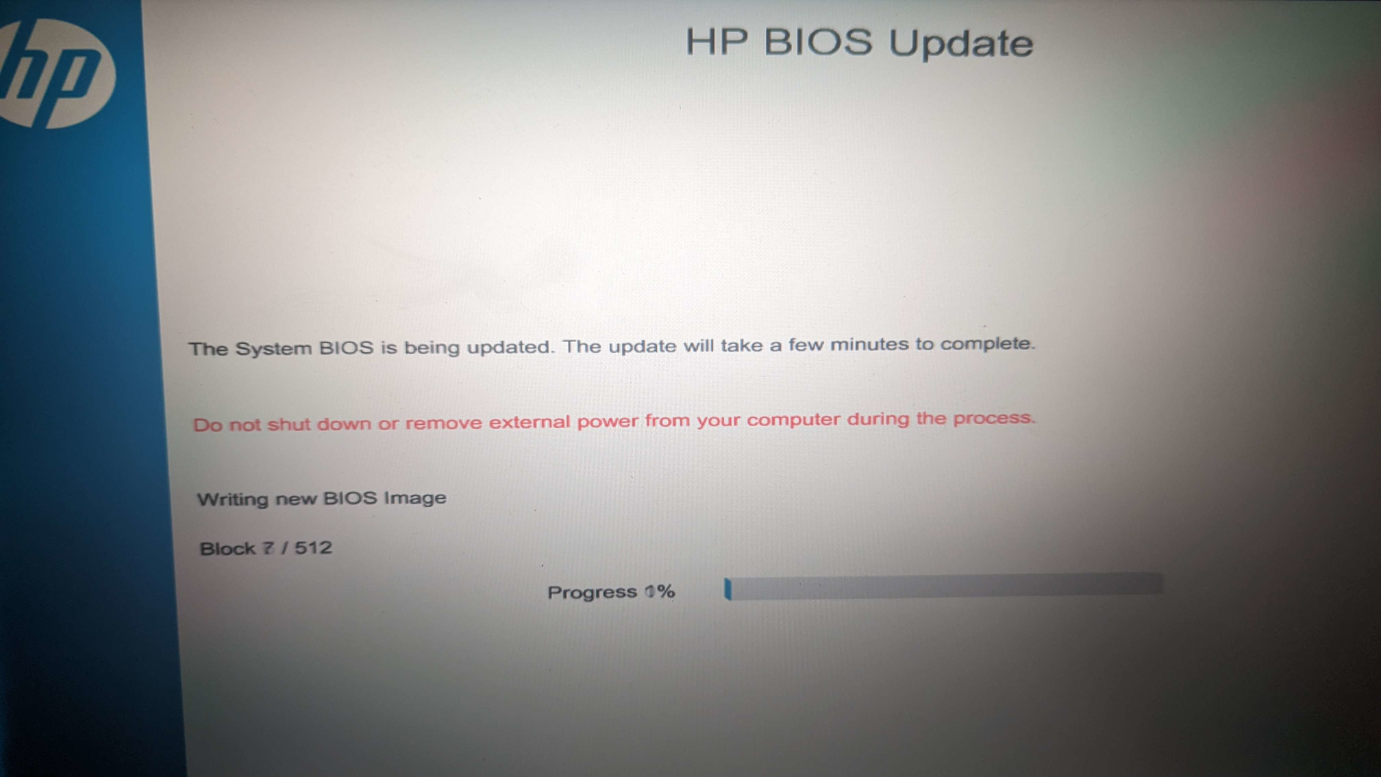 HP Dev One BIOS update