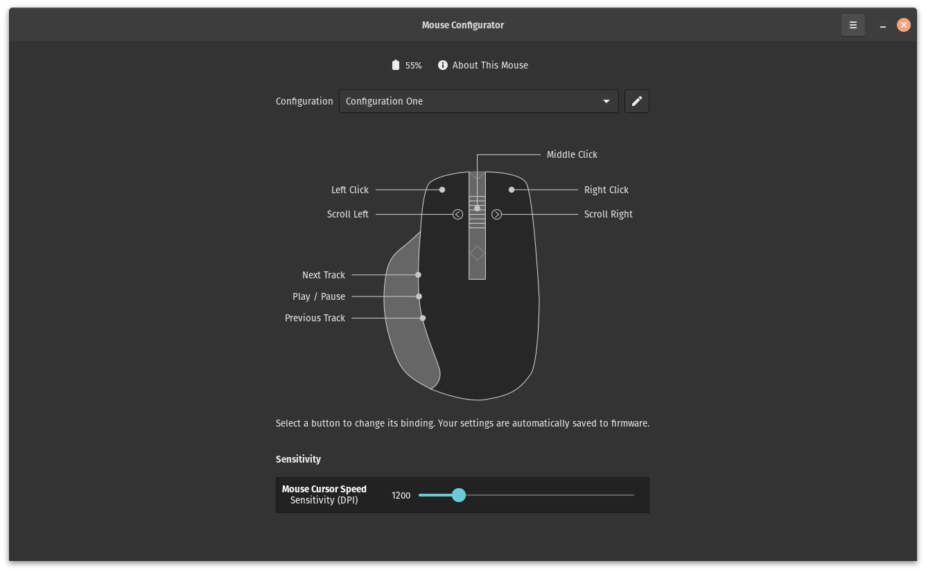 hp 935 creator mouse configurator