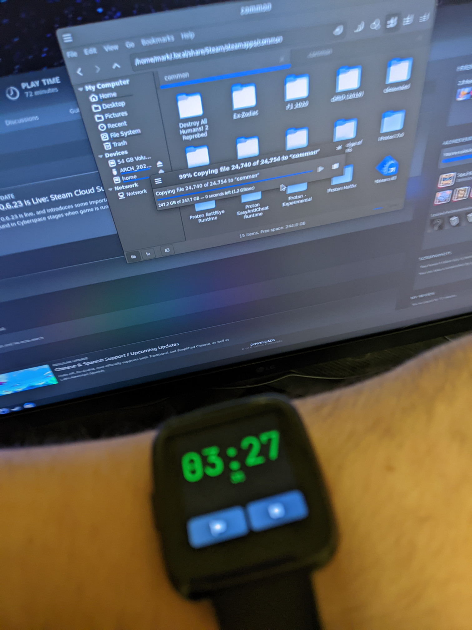 Intel Optane 905p file transfer speed