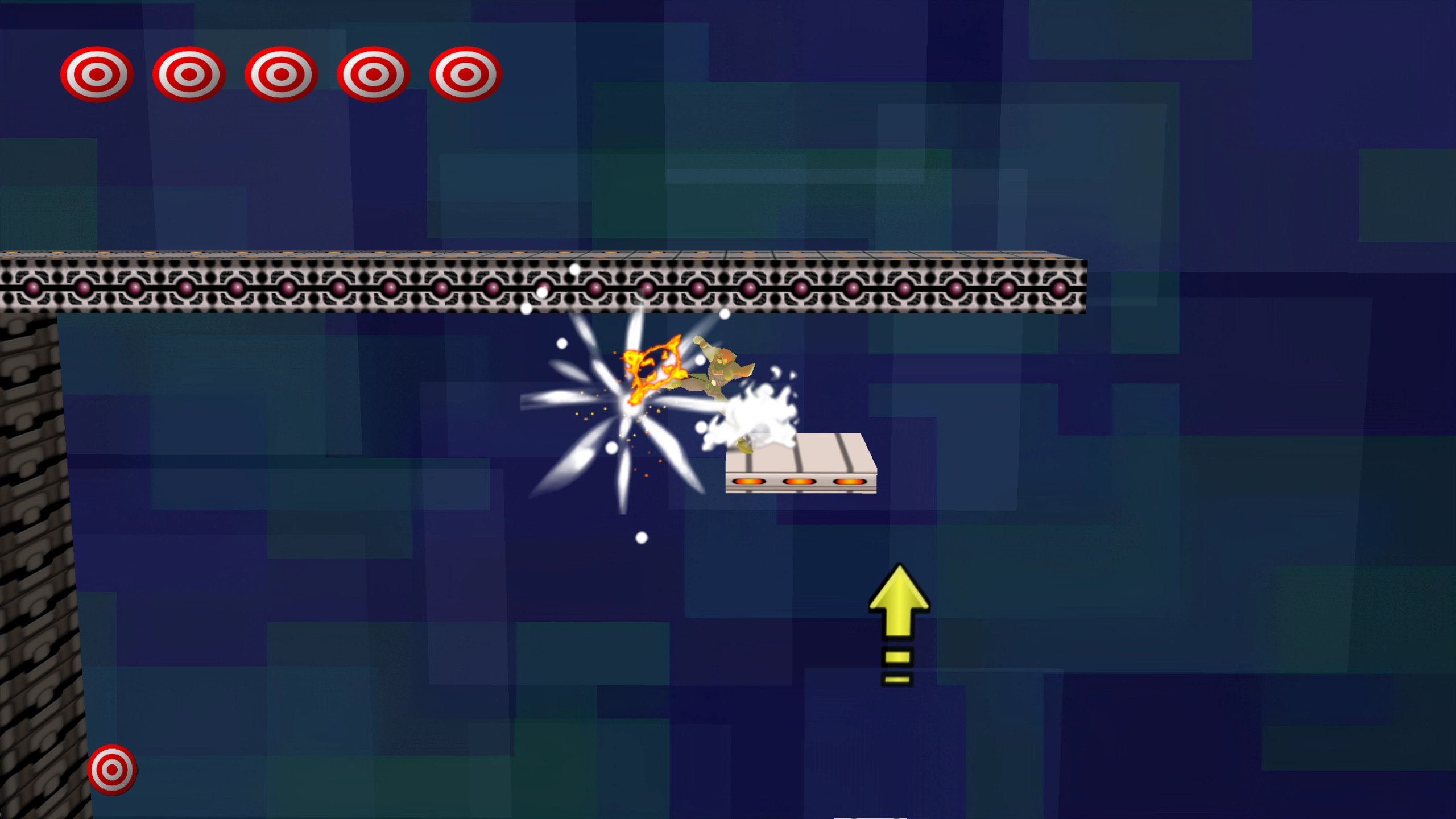 Brutally smashing a target in Target Test