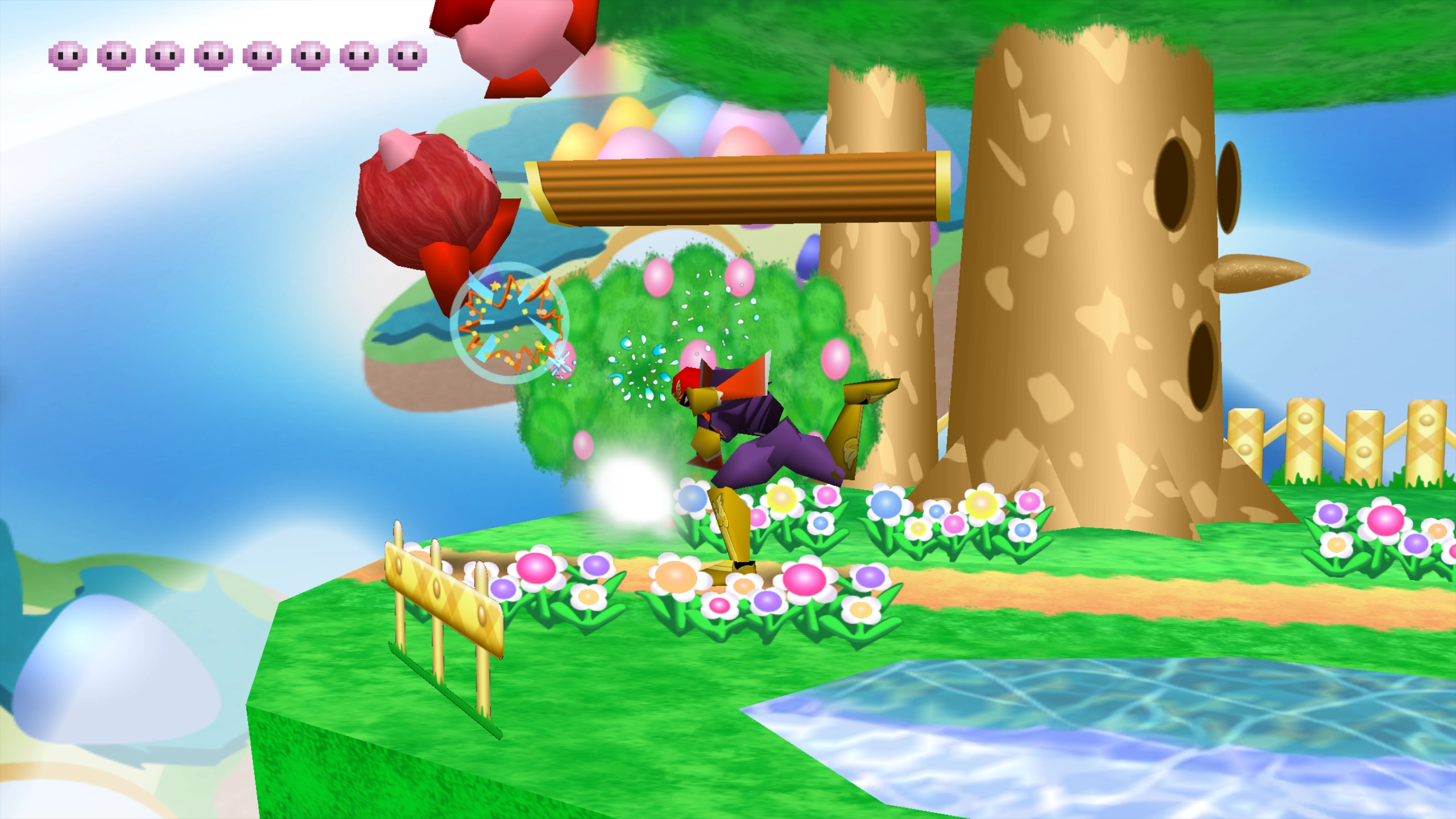 Knocking Kirbys out in Dreamland