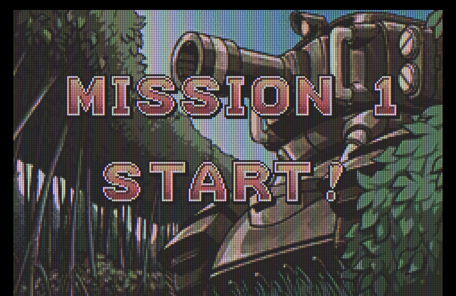 Metal Slug running on GBA Recomp