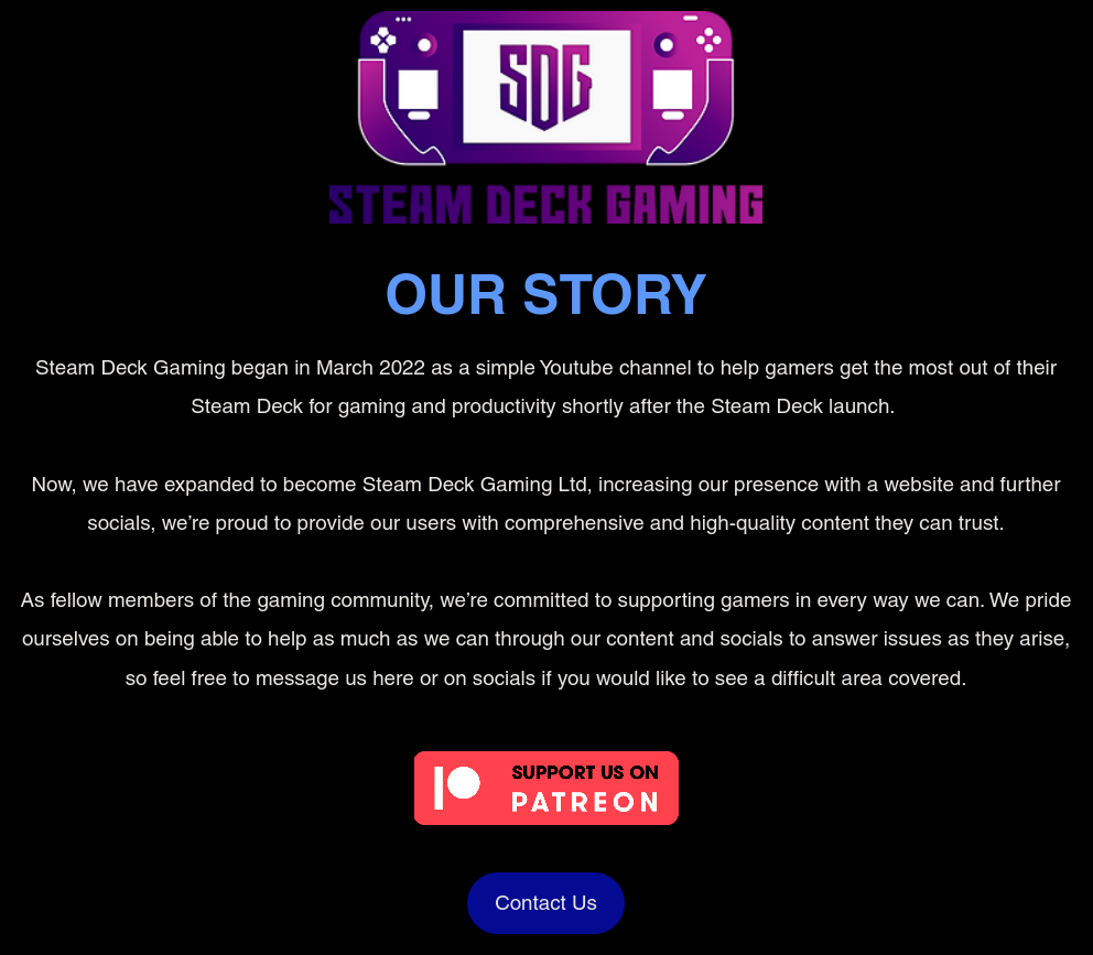 Cover Image An Interview with Martin Williamson, Owner of Steam Deck Gaming