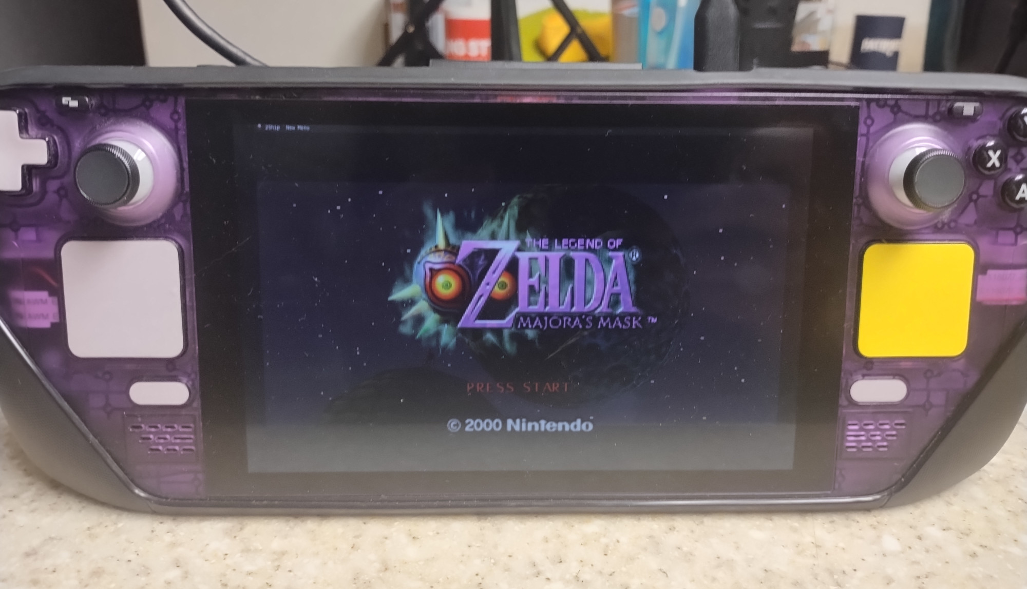 Majora’s Mask PC port on Deck with Kazeta