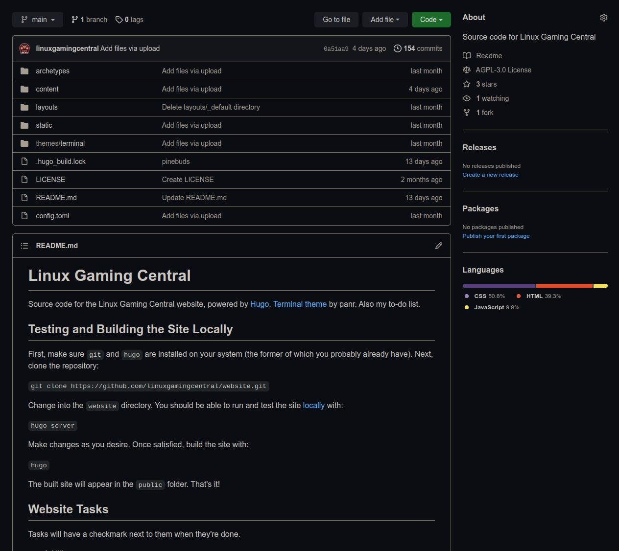 LGC GitHub page