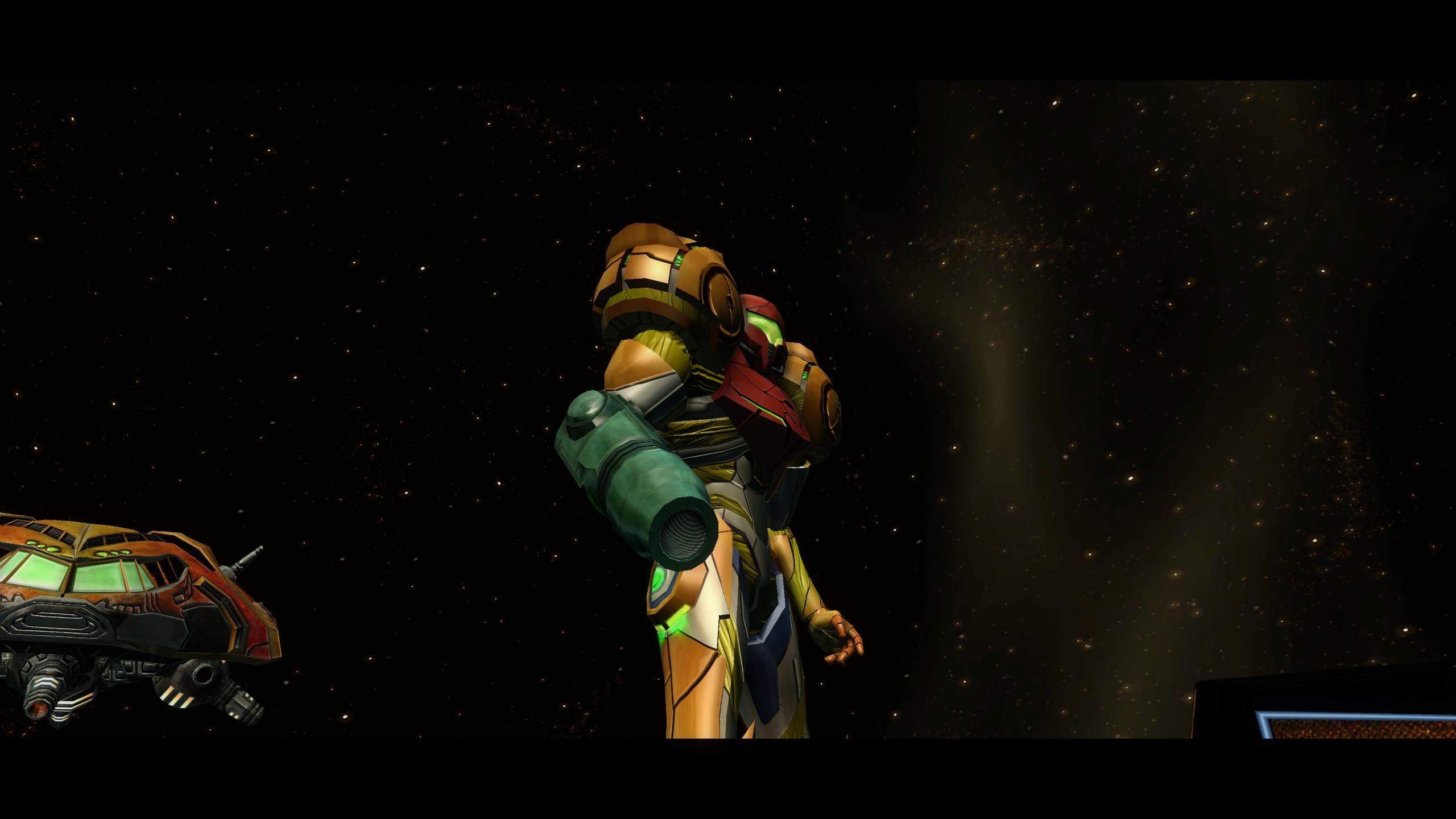 MPR Samus in space