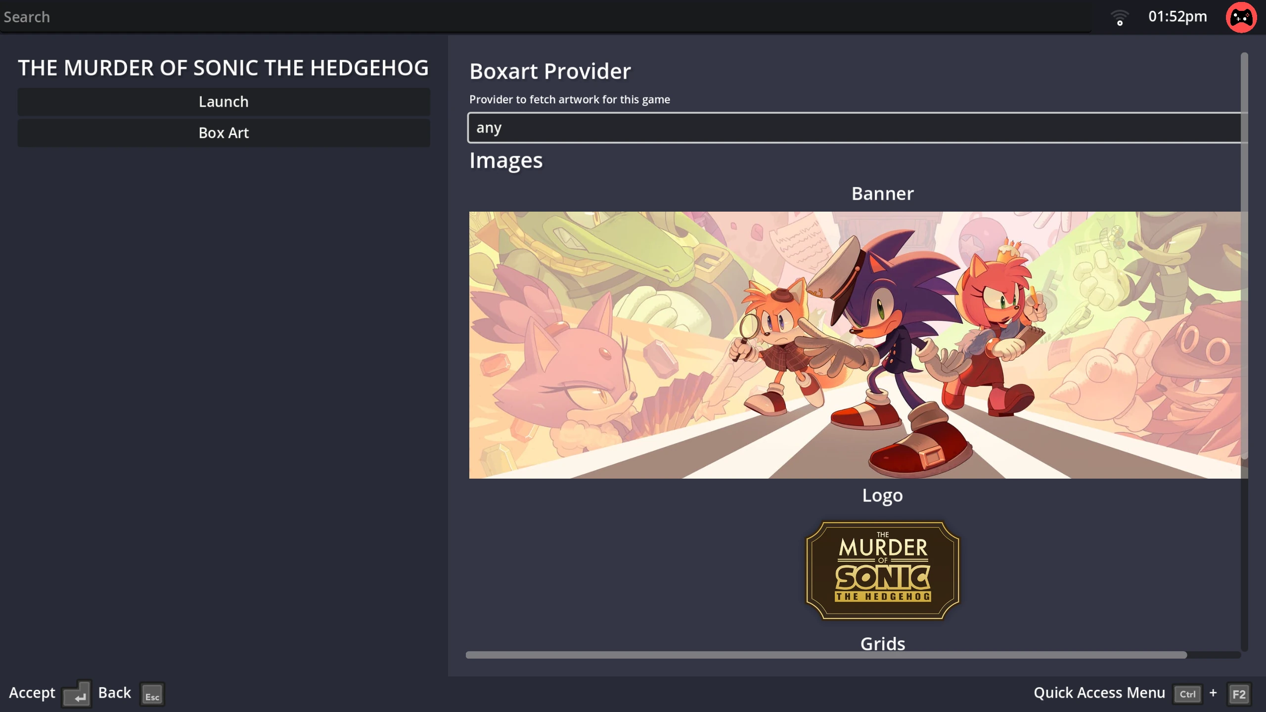 OpenGamePadUI SteamGridDB