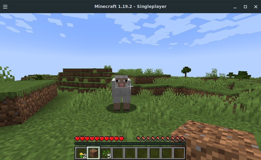 Minecraft in-game