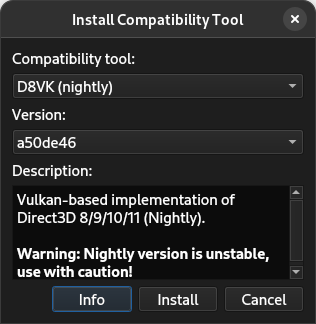 ProtonUp-Qt D8VK