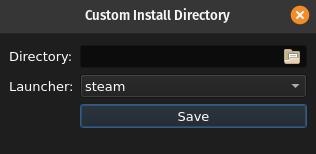 protonup-qt custom install directory