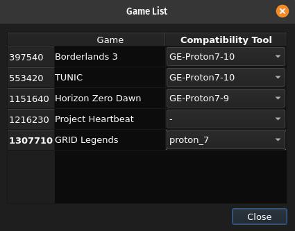 protonup-qt game list