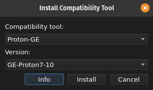 protonup-qt choose compatibility tool