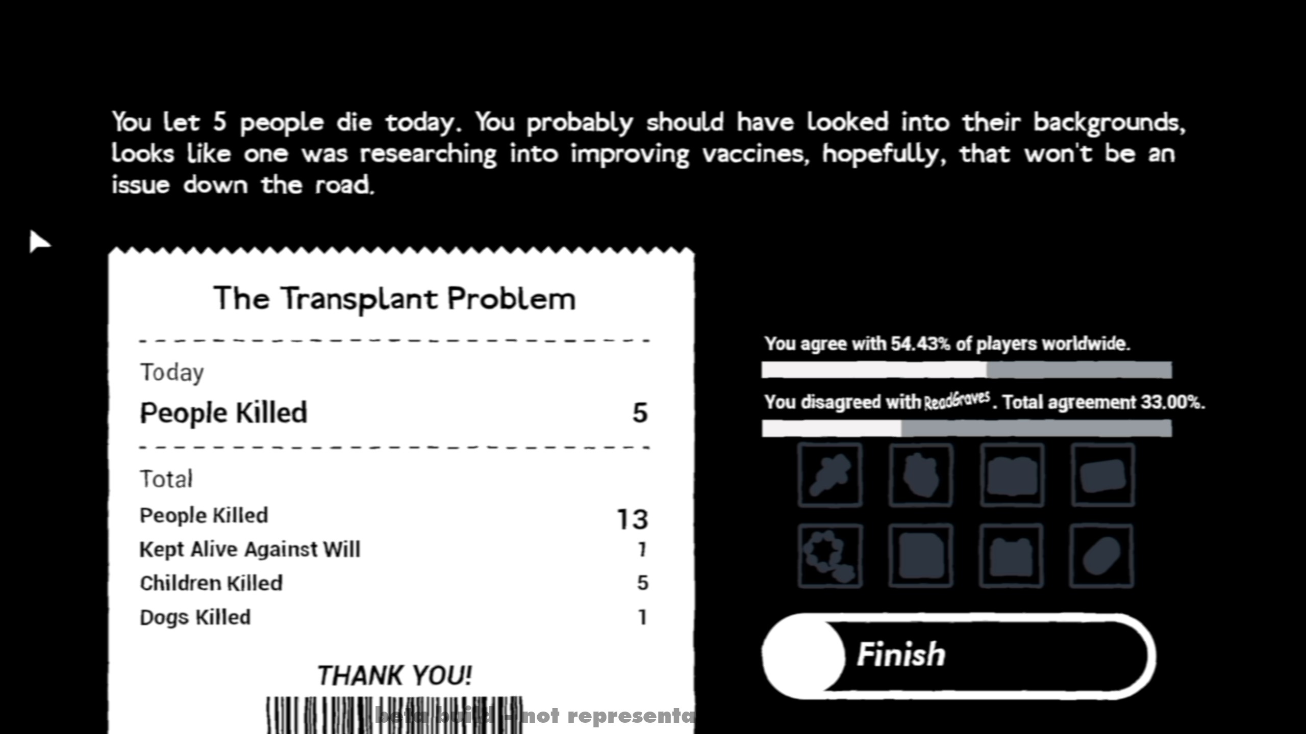 trolley problem inc results