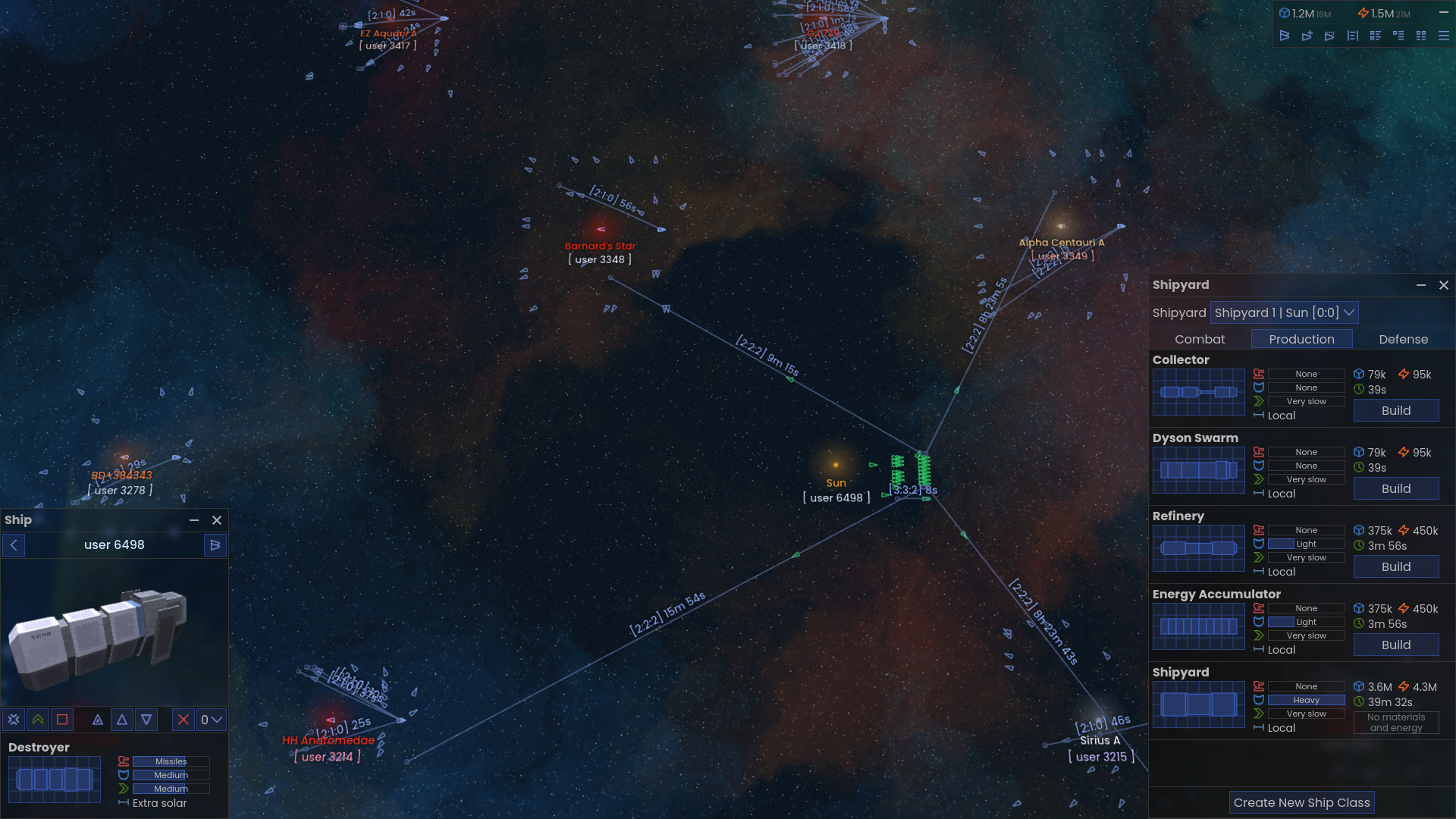 Stardust Exile in-game