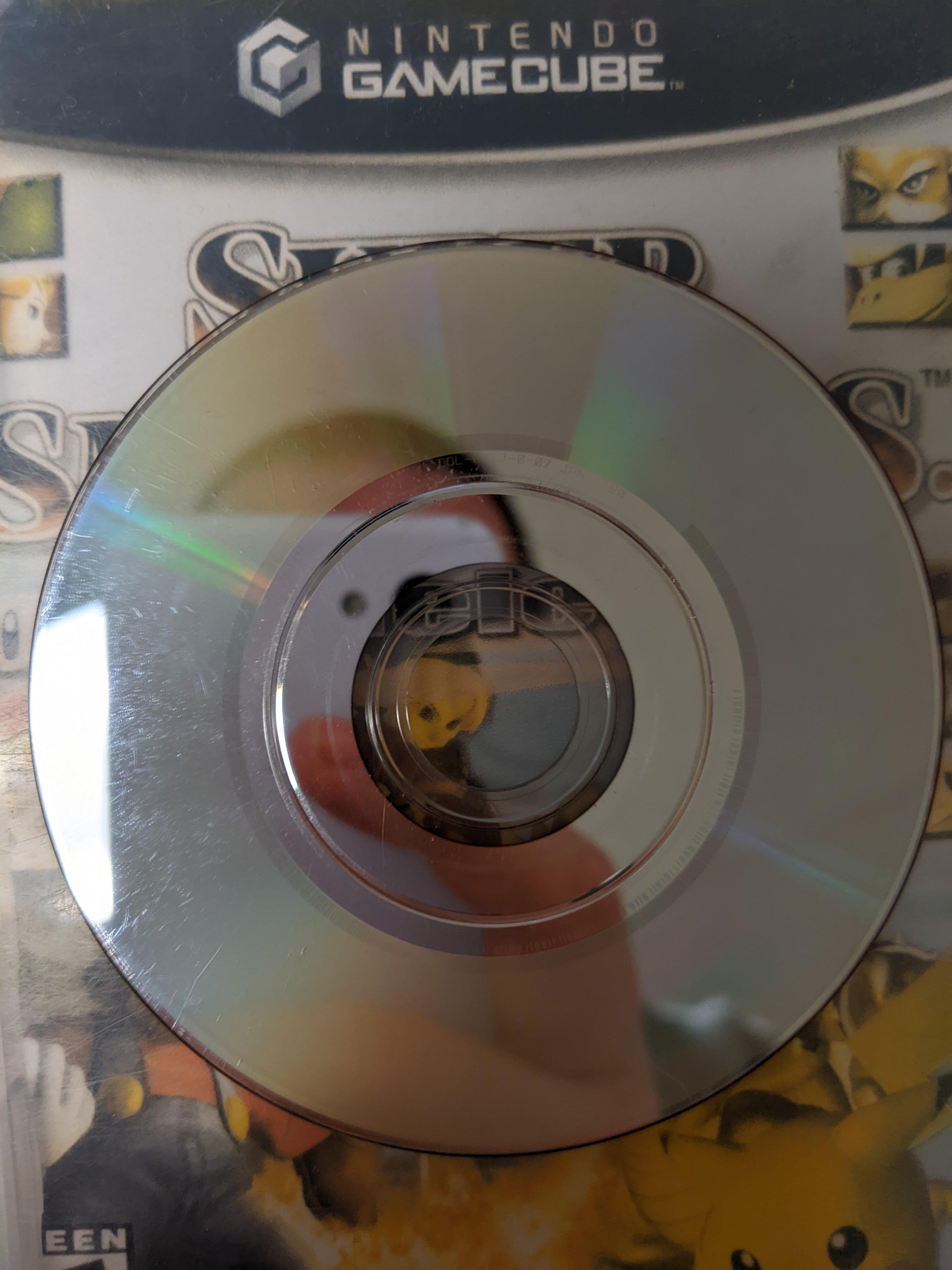 ssbm japan disc back