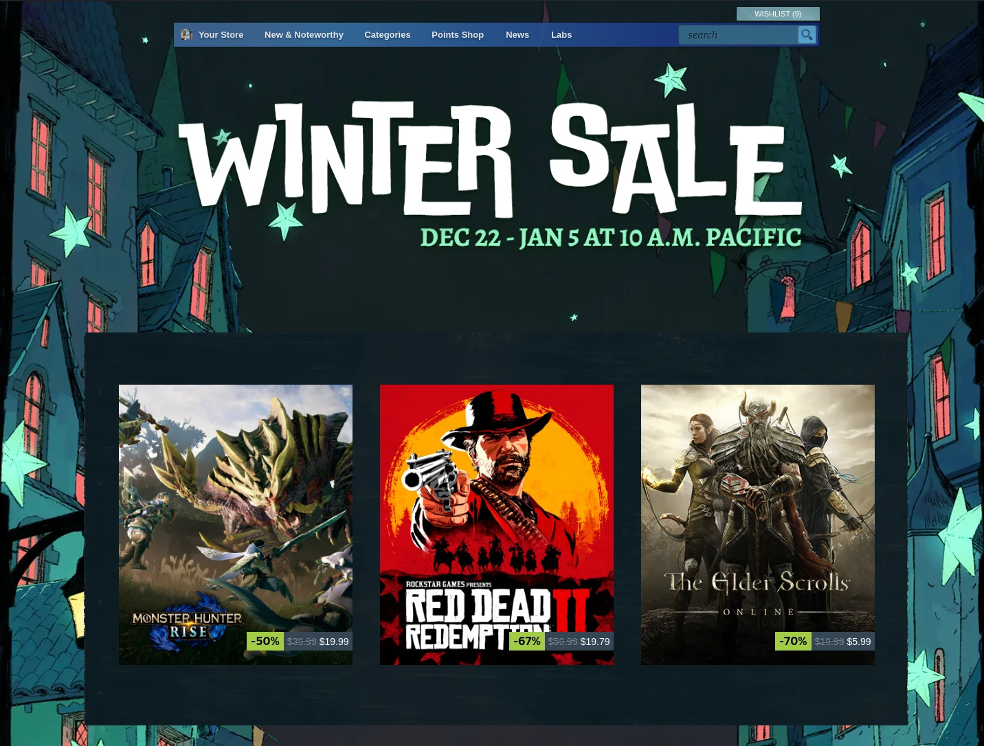Steam Winter Sale Now Live! Some Great Steam Deck Verified Titles on Sale