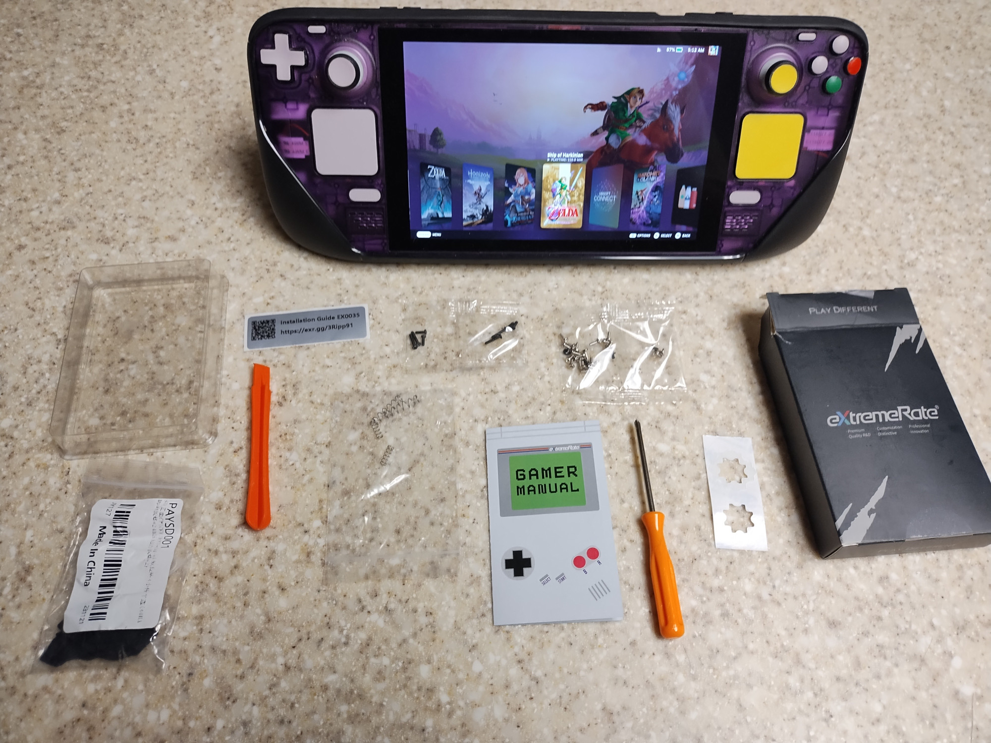 Turning the Steam Deck Into a Satisfying Clicky Handheld