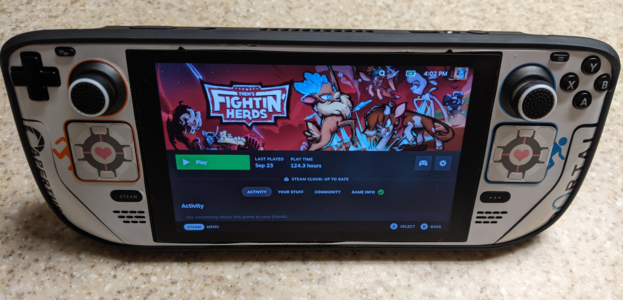 Funalot Steam Deck case front