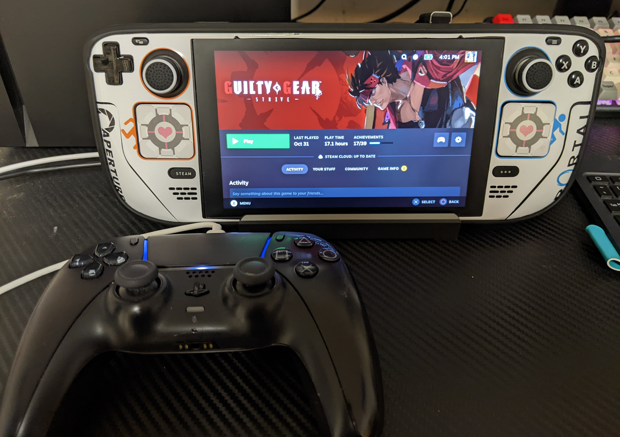 Guilty Gear Strive on Funalot dock
