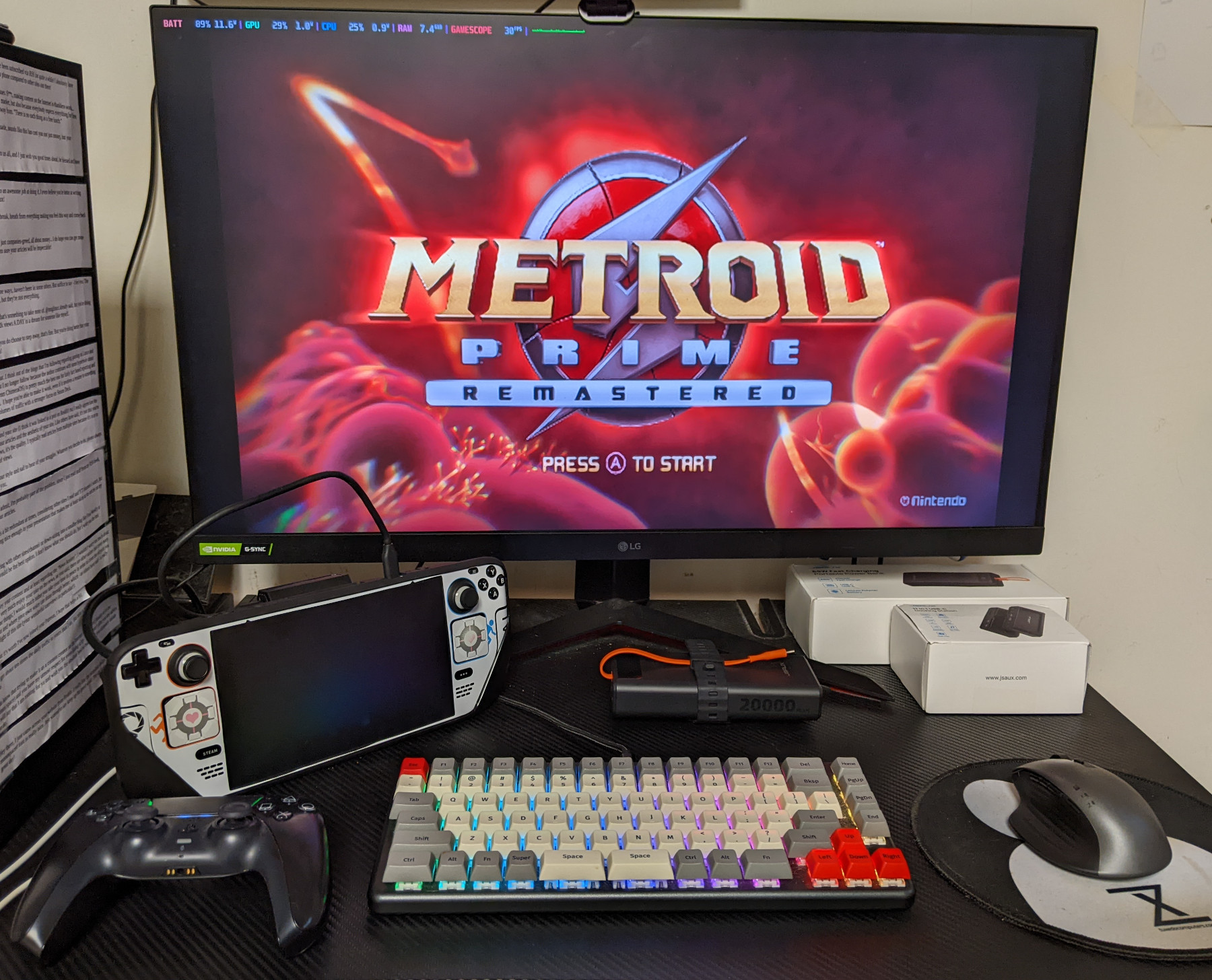 JSAUX Steam Deck Power Bank and Docking Station Review