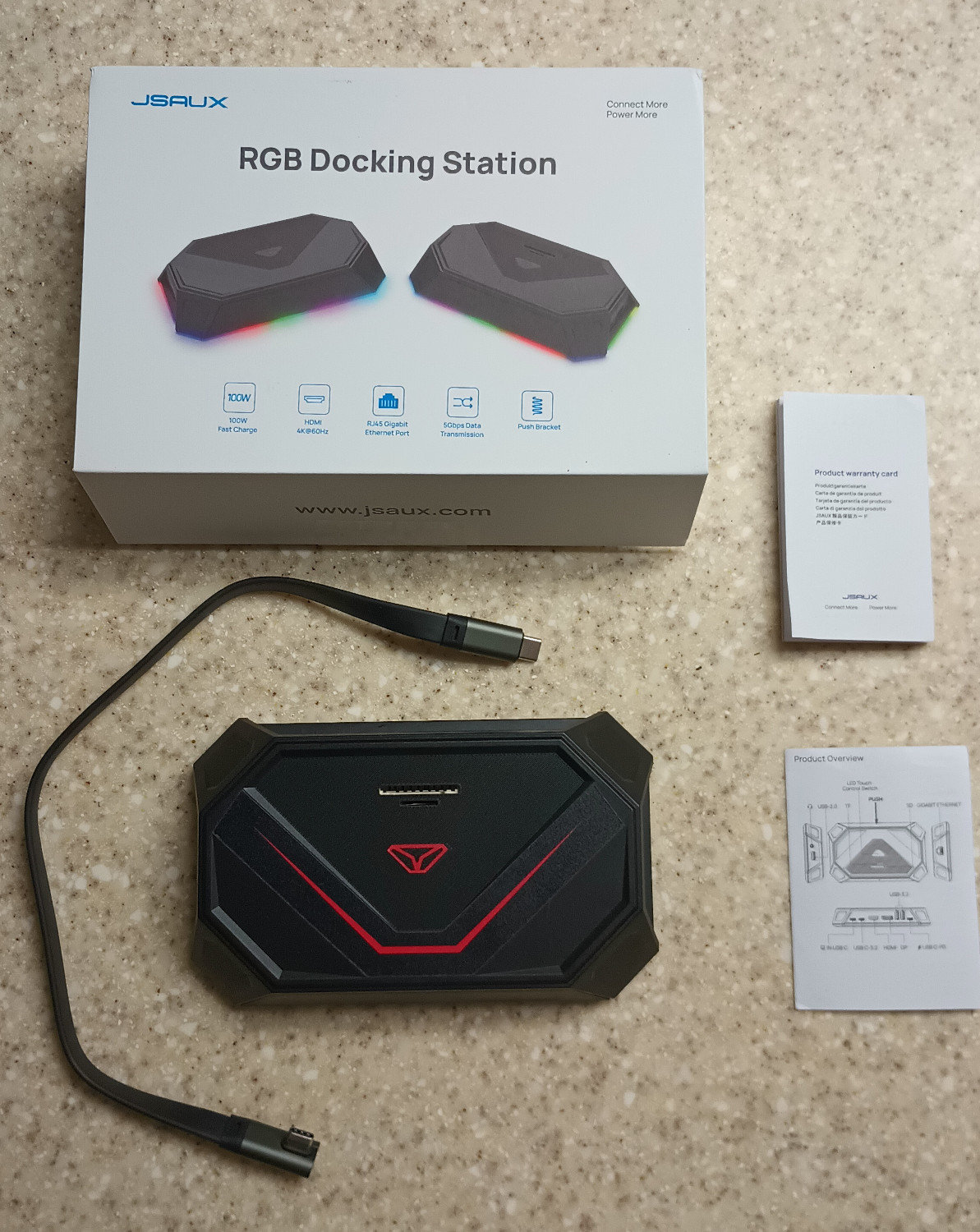 RGB dock contents