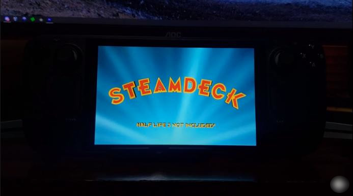Futurama bootloader on Deck