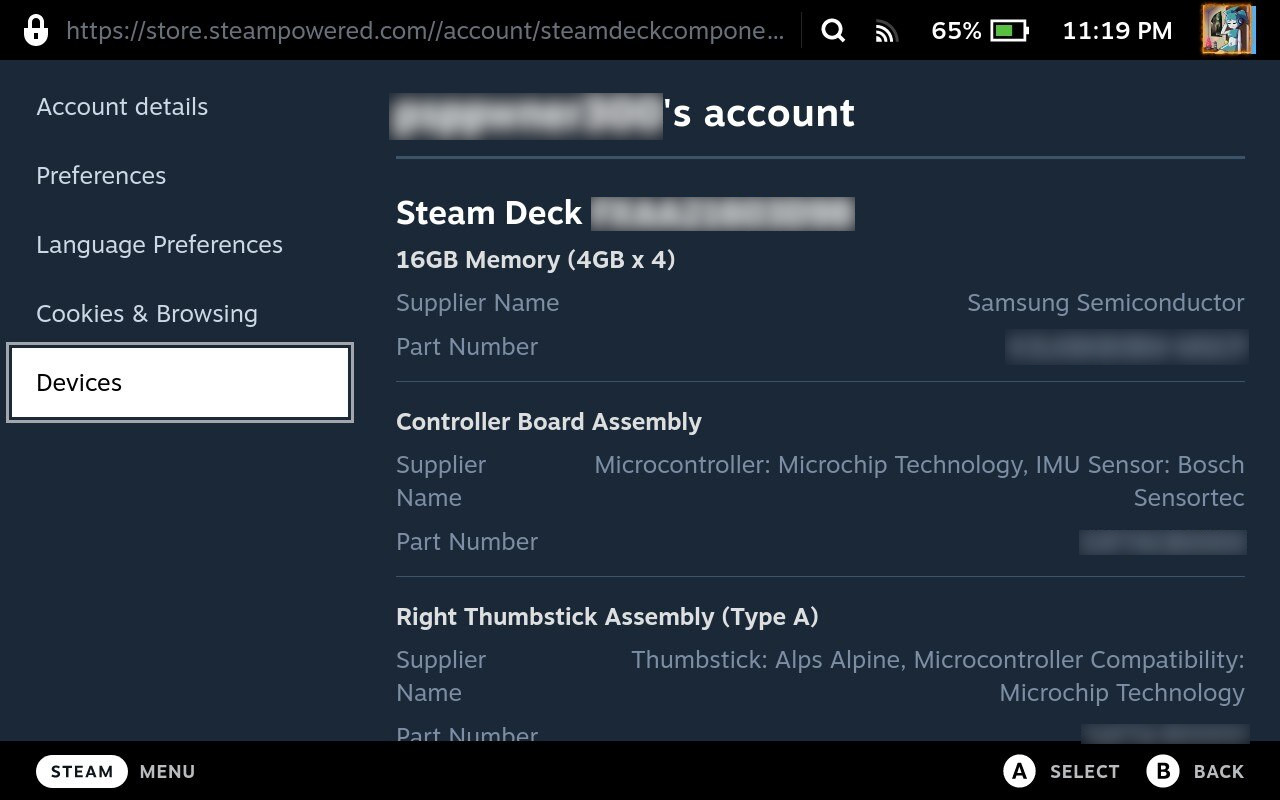 Cover Image Steam Deck Client Beta Adds Component Lookup View, Ability to Skip Startup Videos