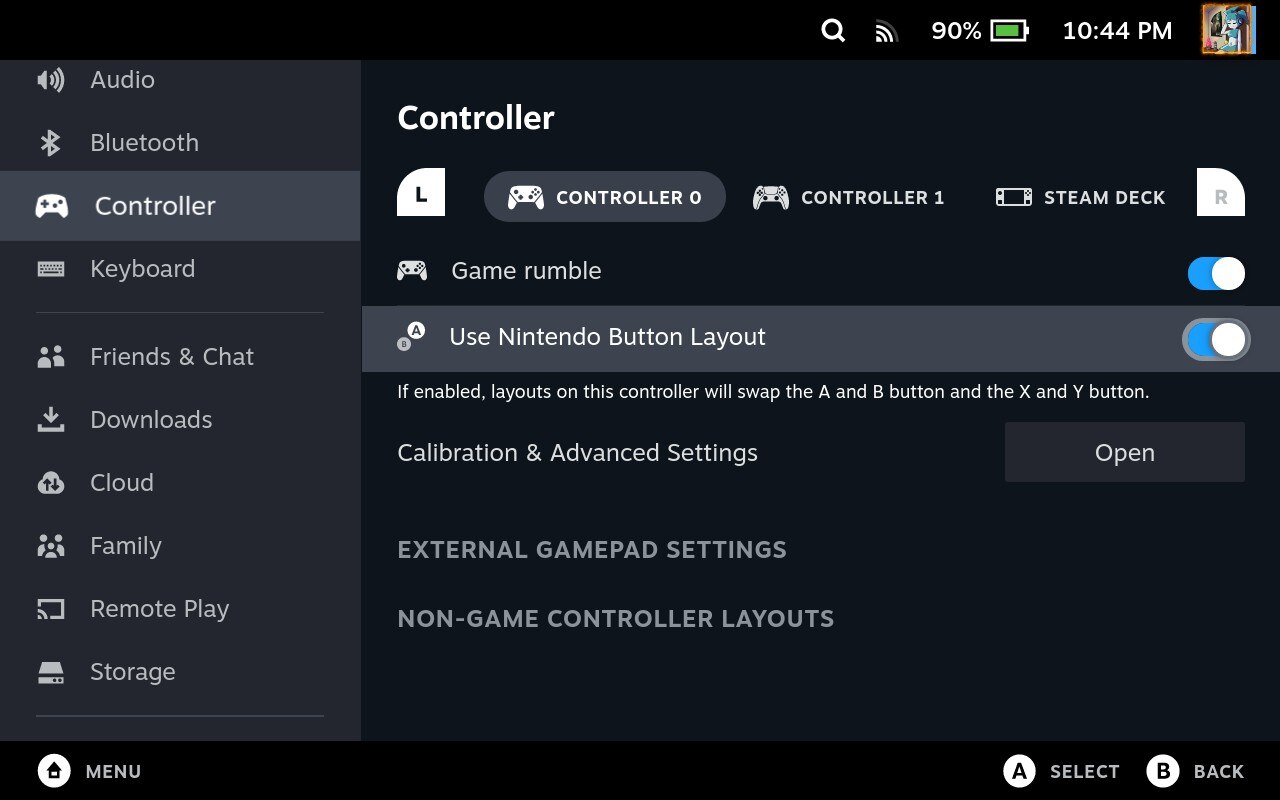 Cover Image Steam Deck Client Beta Fixes Games With Multiple Launch Options, Fixes Controller Re-order Dialog