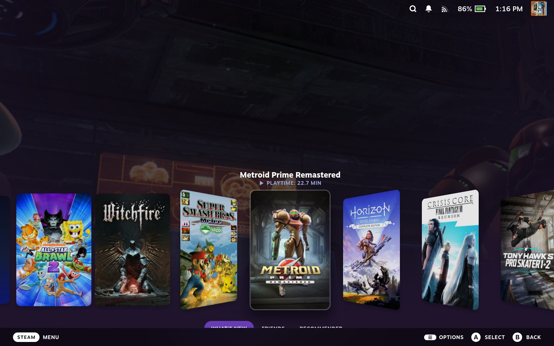 Steam Deck Client Update Adds Visual Tweaks to UI, HDR Badges for Supported Games