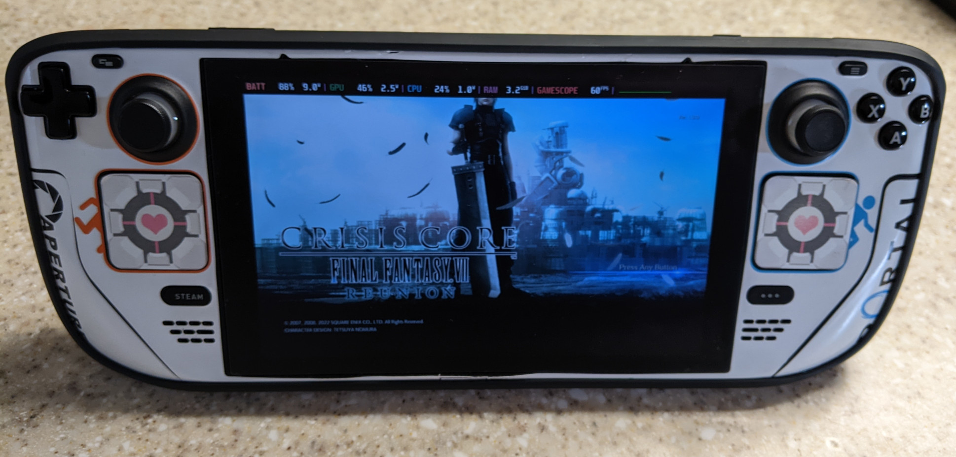 Crisis Core remake on Deck
