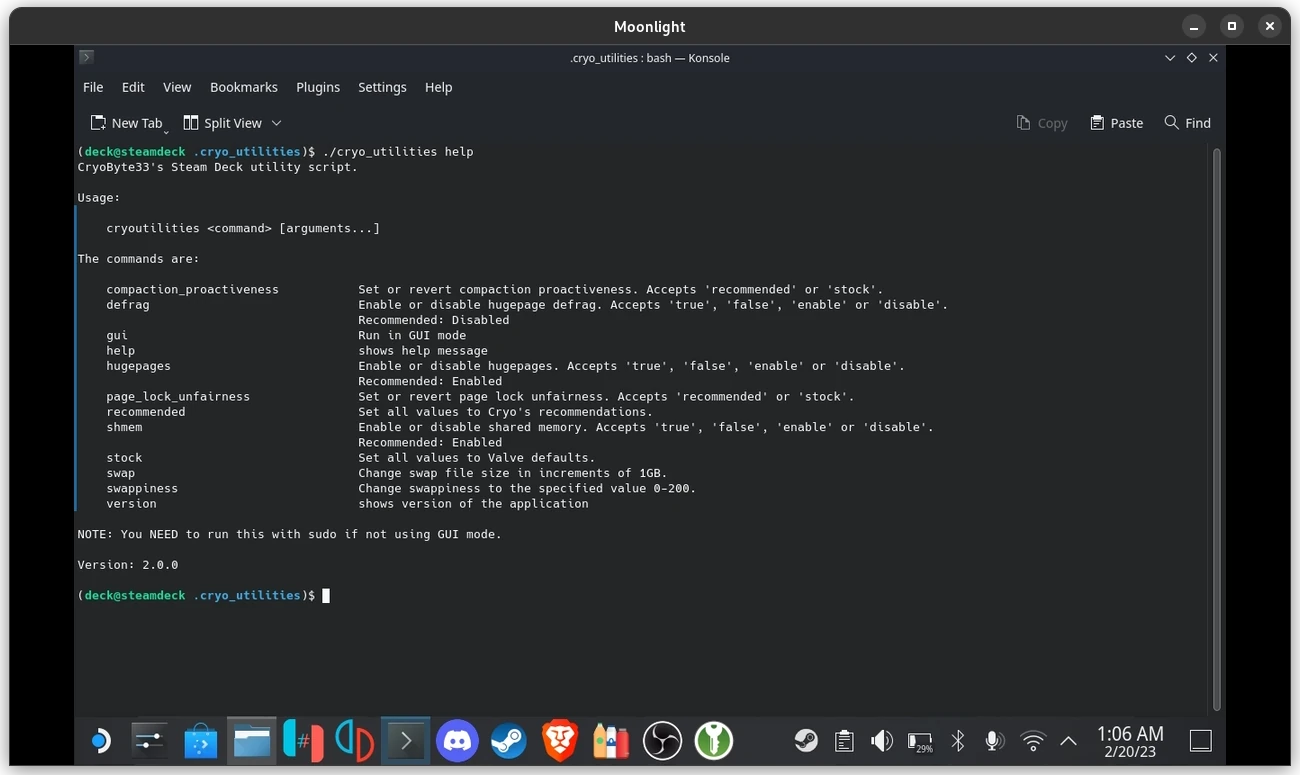 CryoUtilities 2.0 CLI