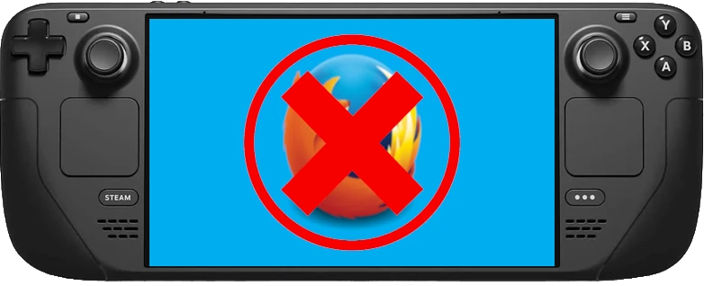 You May Want to Avoid Using Firefox on the Steam Deck