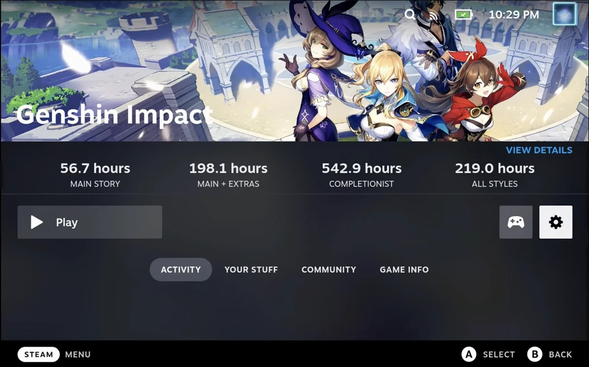You Can Play Genshin Impact on Deck