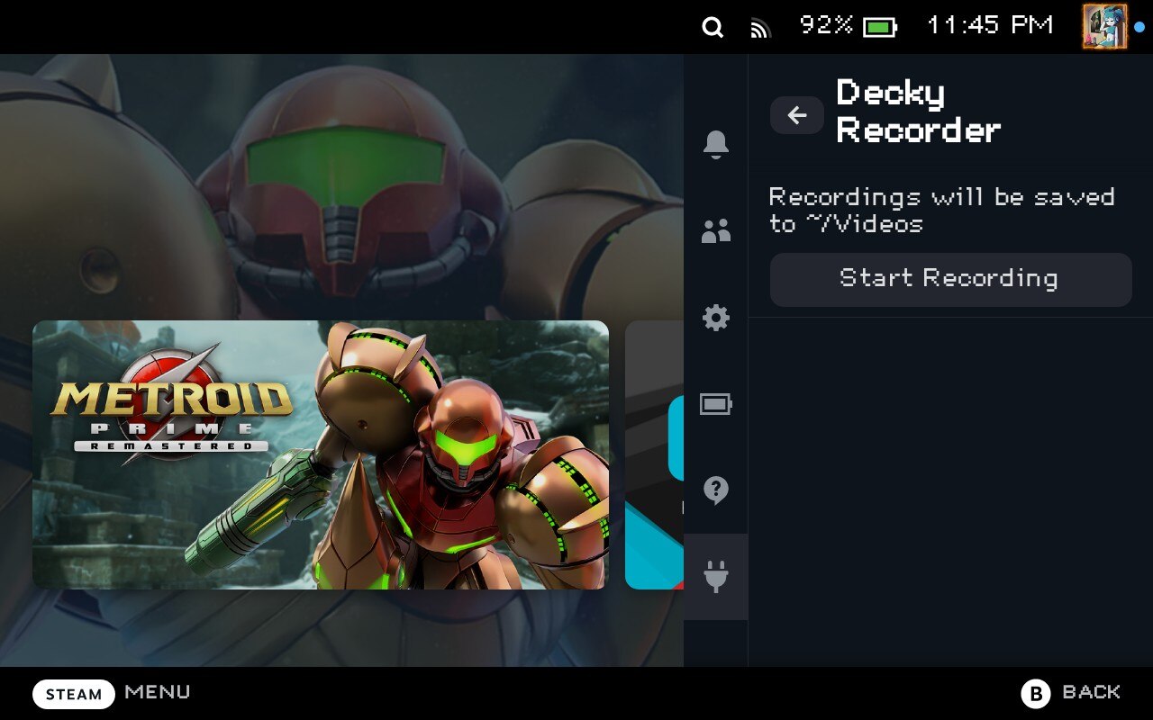 Record Your Deck's Screen with Decky-Recorder