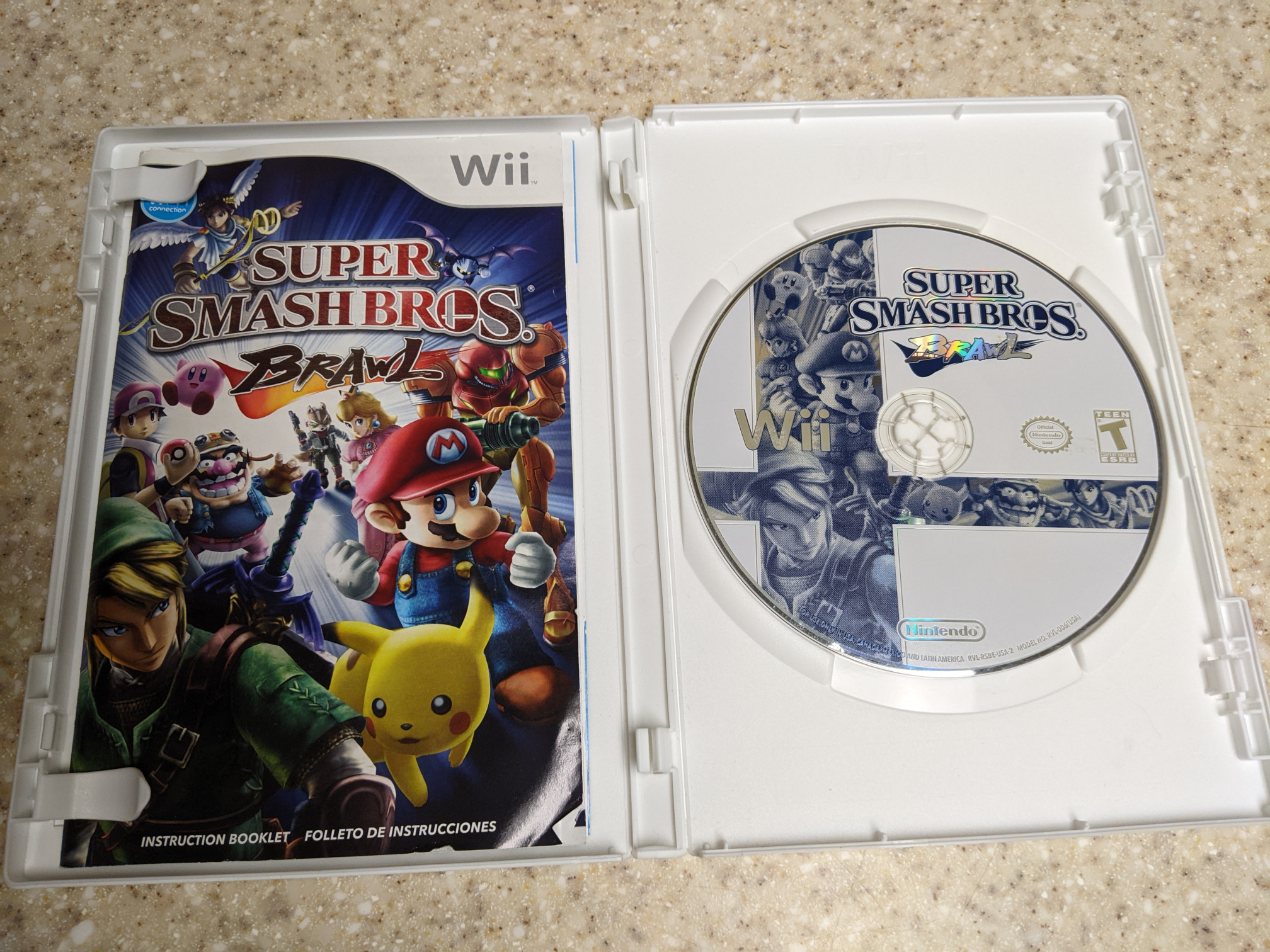 SSBB physical disc