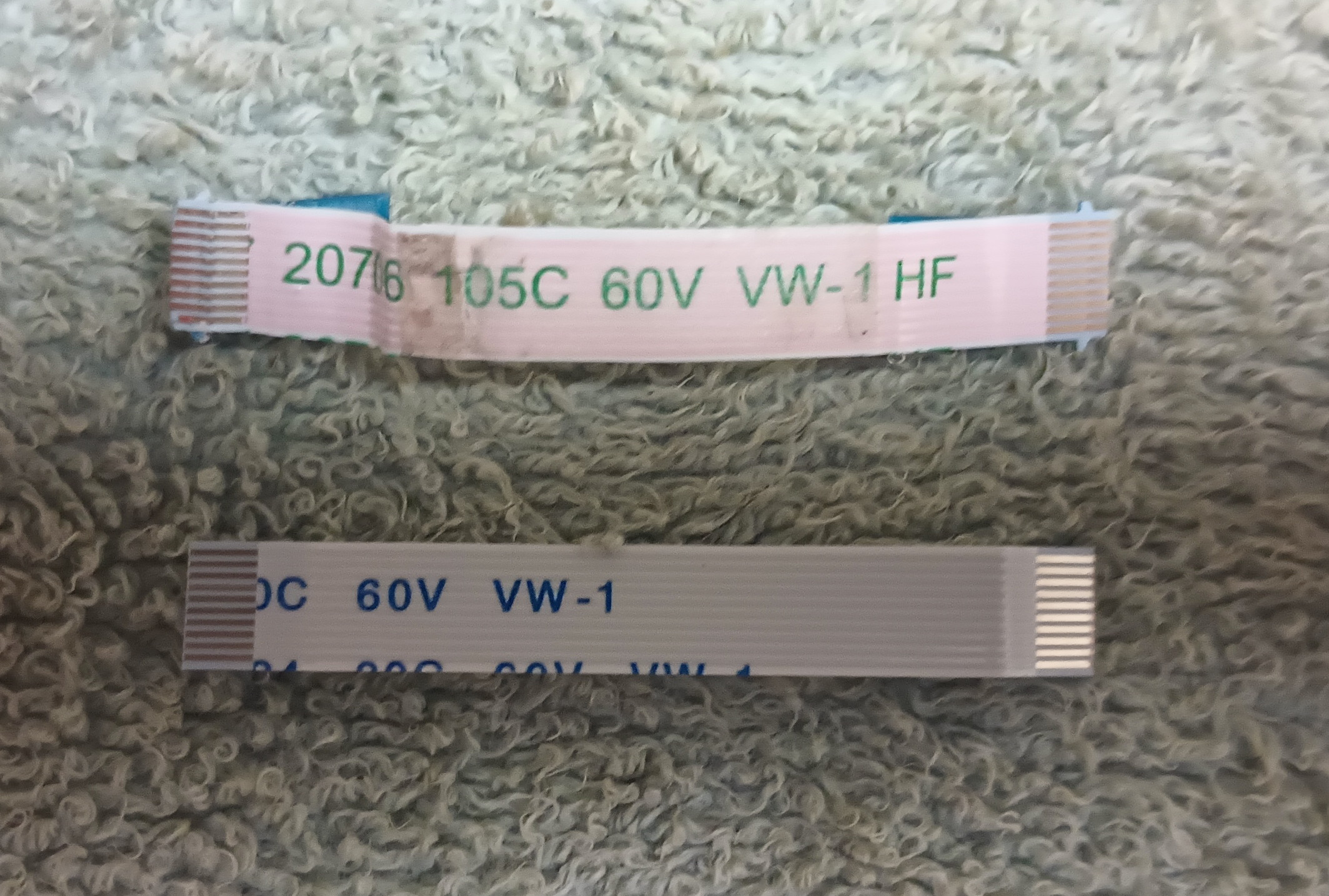 10-pin ribbon cable comparison